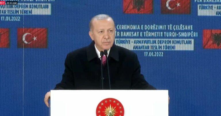Presidenti turk zbulon sa kanë kushtuar 522 banesat e reja për qytetarët në Laç