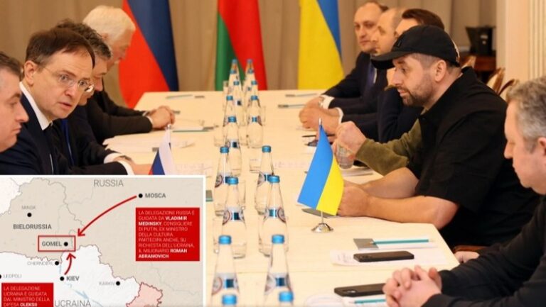 3 orë diskutime mes Rusisë dhe Ukrainës, përfundon raundi i parë