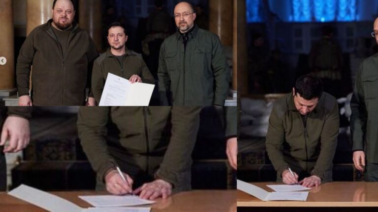 Zelensky nënshkruan aplikimin për anëtarësimin e Ukrainës në BE