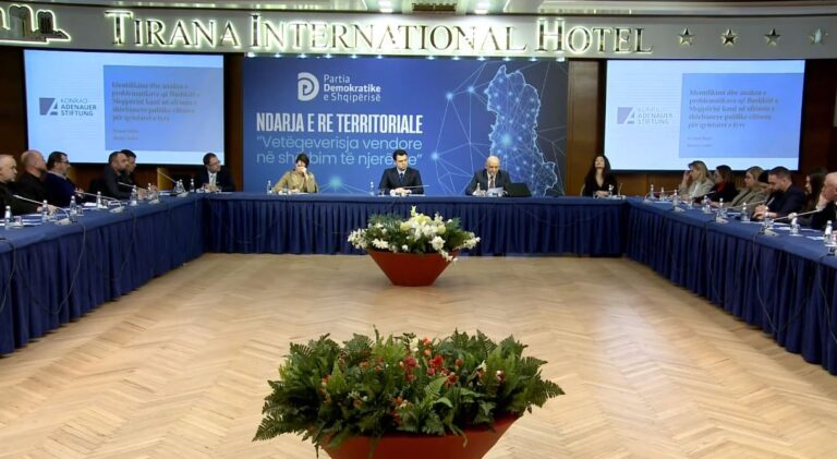 Pasi mori votat në Kuvend, Basha mbledh ekspertët për Reformën Territoriale (VIDEO)