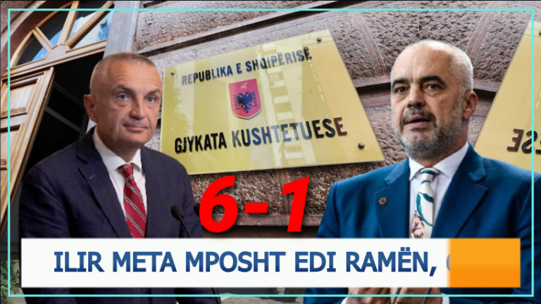 Ilir Meta mposht Edi Ramën me rezultatin e thellë 6-1