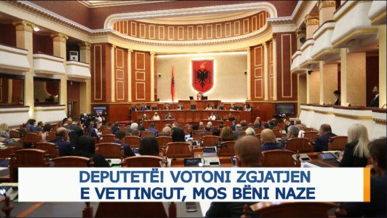 Deputetë! Votoni shtyrjen e Vettingut, mos bëni naze!