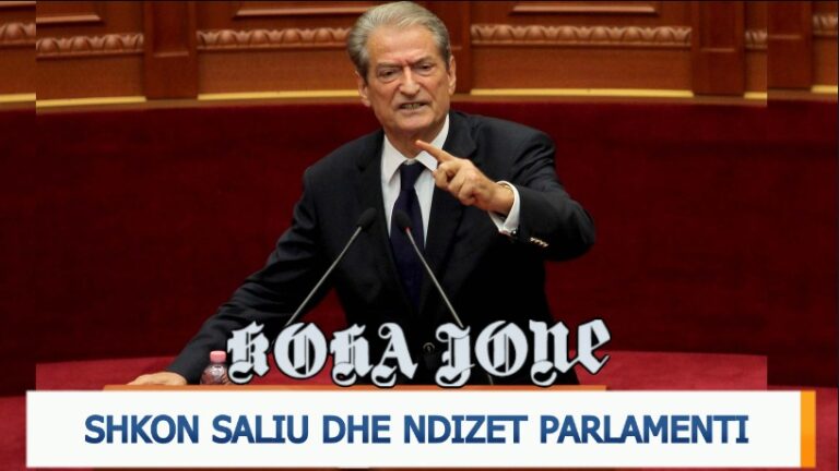 Shkon Saliu dhe ndizet parlamenti