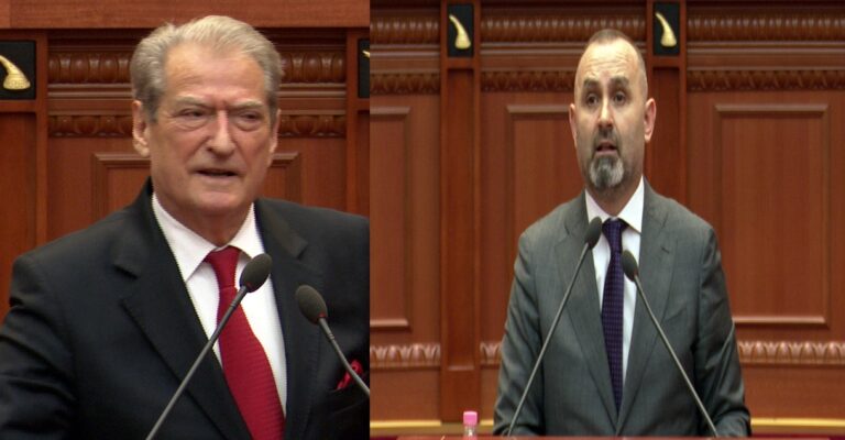 Debat mes Sali Berishës e Ulsi Manjës në Parlament. Ministri: Nuk replikoj me botën e përtejme!