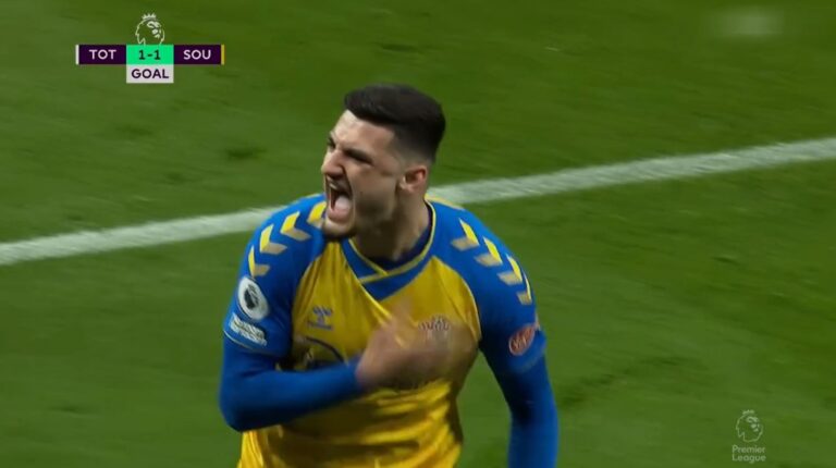 Armando Broja është i papërmbajtshëm, shënon ndaj Tottenhamit në Premier League (VIDEO)
