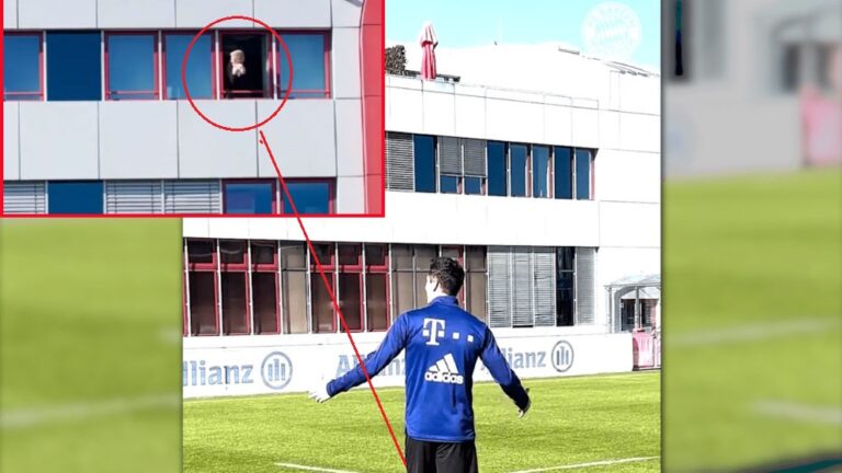 Lewandowski dhuron spektakël, e dërgon topin në zyrën e … Kahn (VIDEO)