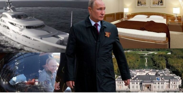 Pasuria marramendëse e Vladimir Putin, me rezidencë 1 miliard dollarë dhe superjaht 73 mln paund (FOTO)