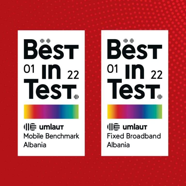 Vodafone Albania certifikohet sërish si rrjeti më i mirë mobile dhe fiks në Shqipëri