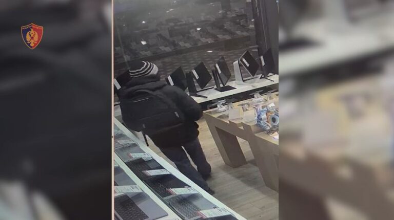 Bënte kërdinë me vjedhje në biznese të ndryshme dhe qendra tregtare, arrestohet autori i dyshuar