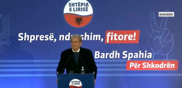 Berisha mbyll fushatën madhështore në Shkodër: Të dielën votoni për pranverën e shpresës së madhe
