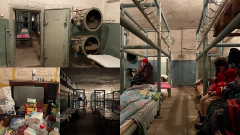 Brenda bunkerit të Luftës së Ftohtë, ku po strehohen ukrainasit (FOTO)