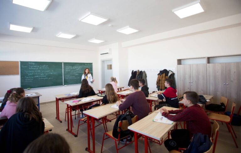 Përfundon rindërtimi i shkollës 9-vjeçare “Gjergj Kastrioti” në Bilaj, Krujë falë programit “EU4Schools”