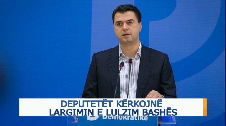 Deputetët kërkojnë largimin e Lulzim Bashës