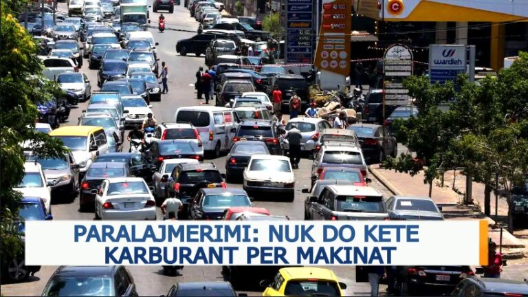 Paralajmërimi: NUK DO KETË KARBURANT PËR MAKINAT