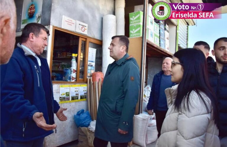 6 marsi/ Balla nga Lushnja: Do të rrisim mbështetjen për fshatin përmes skemës së naftës pa akcizë