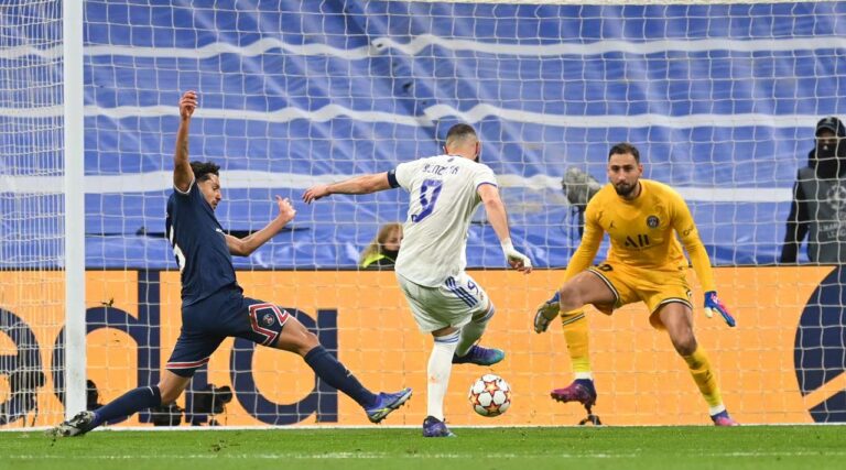 Benzema përmbys me tripletë PSG dhe kualifikon Realin për në çerekfinale, City kënaqet me barazim (VIDEO)