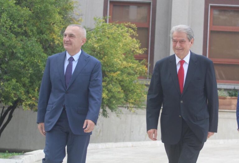 Meta shkon në selinë blu, takim me Berishën