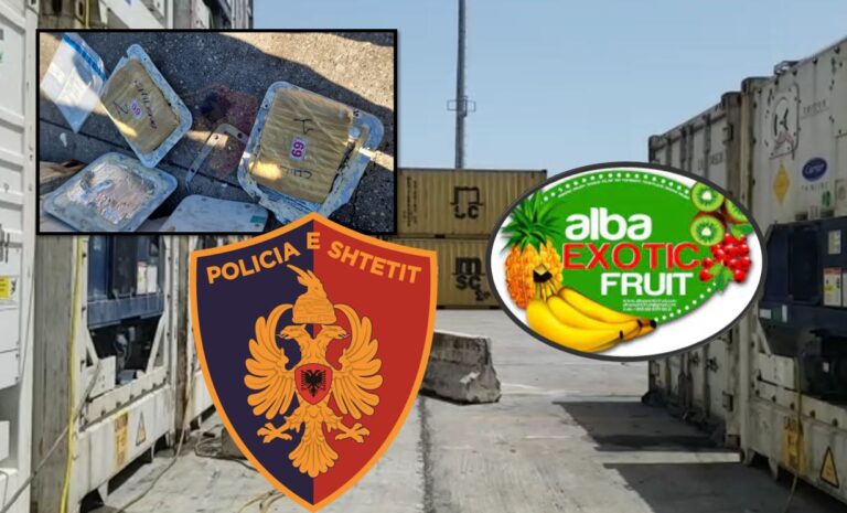 Kokainë në banane, policia arreston administratorin e firmës ”Alba Exotic Fruit”