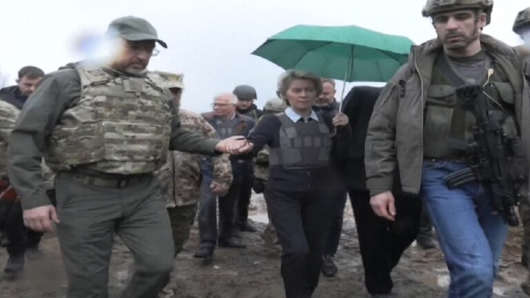 Presidentja e KE në Bucha: Putin duhet ta humbasë luftën, Ukraina në BE