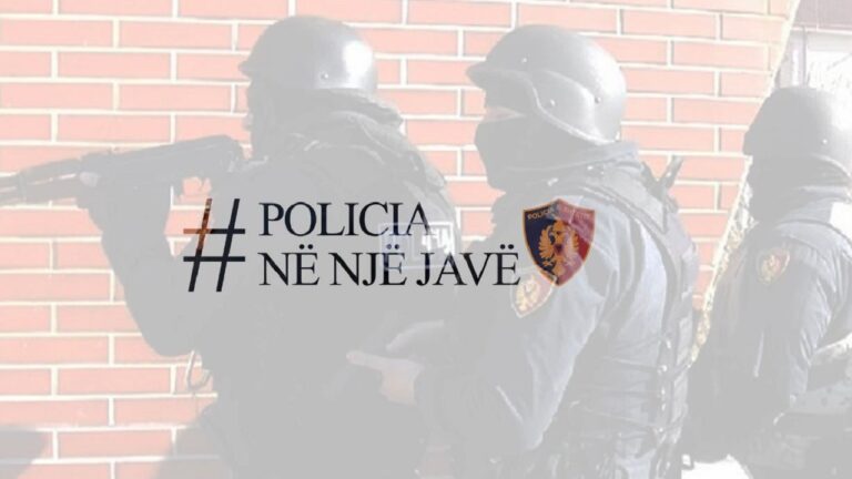 Puna e Policisë në një javë, 16 operacione policore dhe 135 në pranga