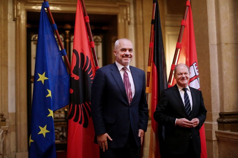 Edi Rama në Gjermani, nesër takimi me kancelarin Olaf Scholz