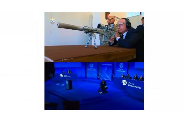 Humor nga Kuvendi i PD/ Kur rrëzohesh nga shkallët e jo nga snajperi!