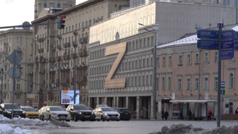 Gërma “Z”, simbol i propagandës ruse