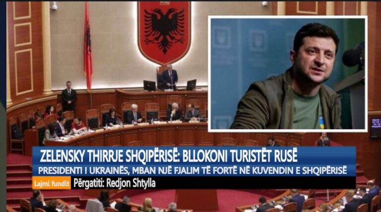 Kronikë/ Presidenti Zelensky thirrje Shqipërisë: Bllokoni turistët rusë
