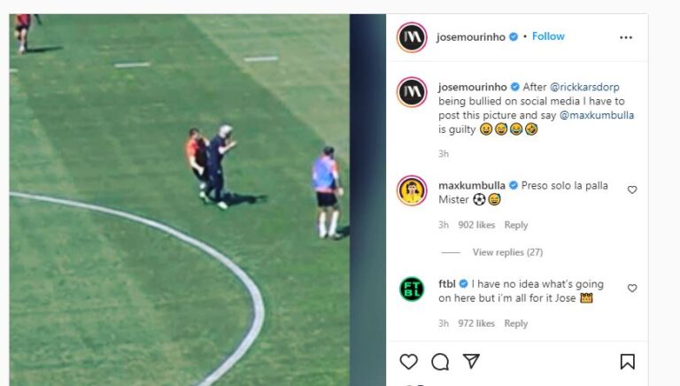 Mourinho “shpall fajtor” Kumbullën, reagon dhe Cana: Do ta mbajë jashtë finales së Tiranës!
