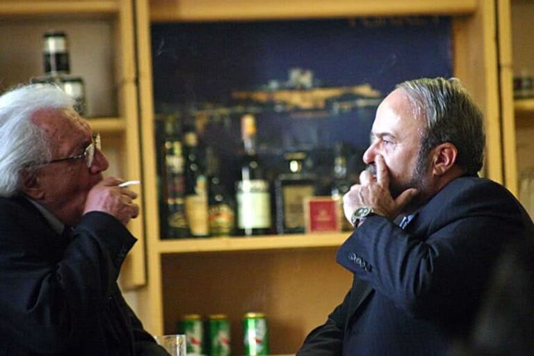 Pandeli Majko uron me foton e Fatos Nanos me Dritëro Agollin, por harron Edi Ramën
