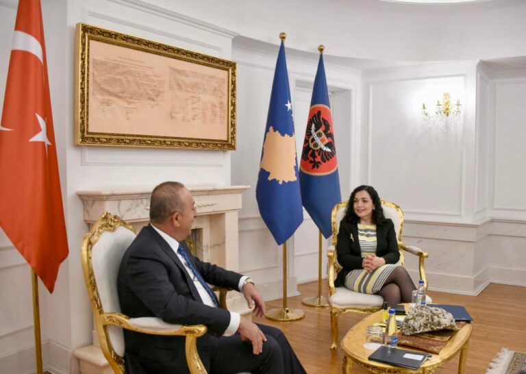 Anëtarësimi i Kosovës në Këshillin e Europës, Osmani i kërkon mbështetje ministrit turk