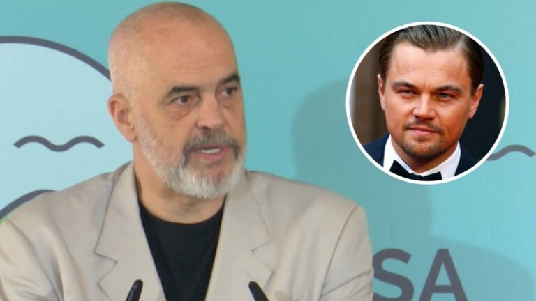 Rama ironizon DiCaprion për lumin Vjosa: Nuk u bë i gjallë për të mbështetur qeverinë