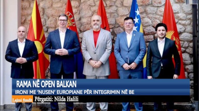 Rama në Open Balkan/ Ironi me “nusen” europiane për integrimin në BE