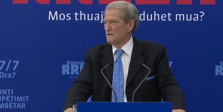 Berisha: Dorëheqja dhe largimi i Edi Ramës është qëllimi më madhor nesër dhe në protestat më pas