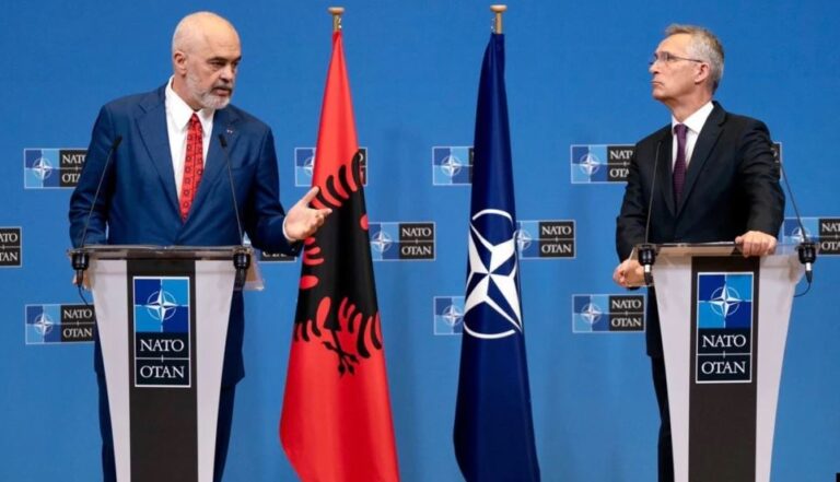 Zëri i Amerikës: Rama pritet nga Stoltenberg, i paraqet propozimin për bazë detare të NATO-s në Durrës