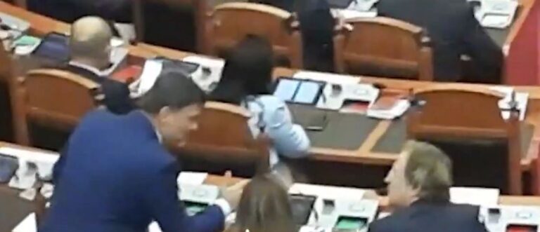 Minutat pse ja dhe Berishës? Nuk u pa në kamera, por Alibeaj i kërkon llogari Alizotit (VIDEO)