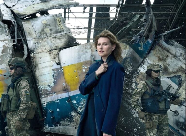 Zonja e Parë e Ukrainës në kopertinën e ”Vogue”