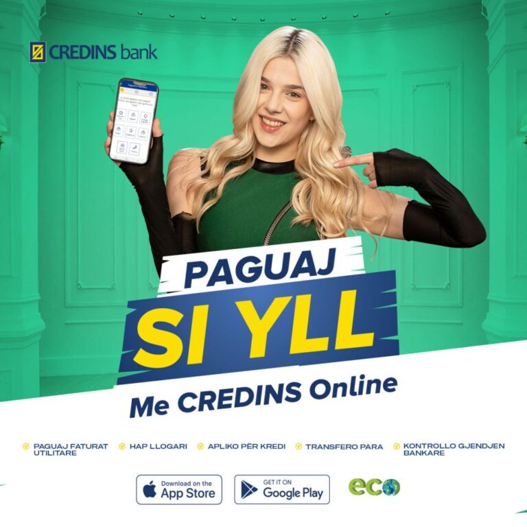Credins Online – aplikacioni për çdo shqiptar