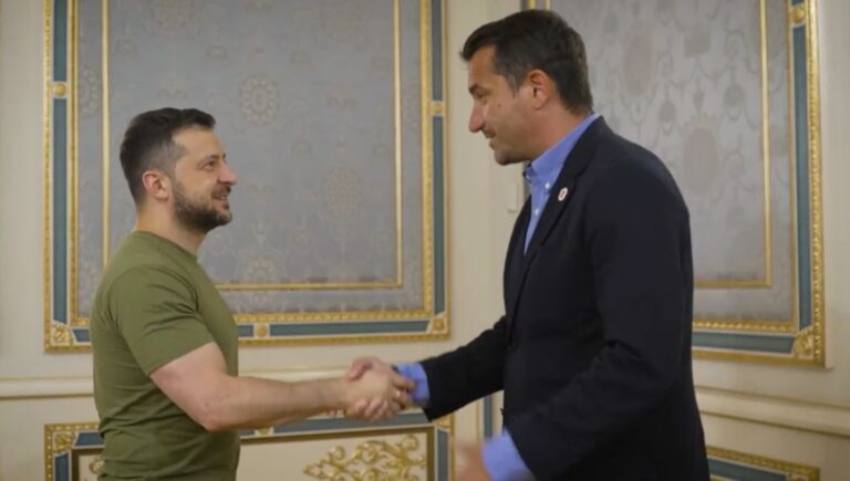 Erion Veliaj në Ukrainë, Zelensky: Mora mbështetje për rindërtimin e qyteteve të rrënuara