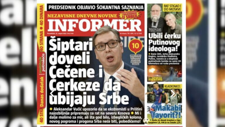 Çeçenët do vrasin serbët në Kosovë? Opozita: Provokim nga Aleksandër Vuçiç, aleat i Rusisë
