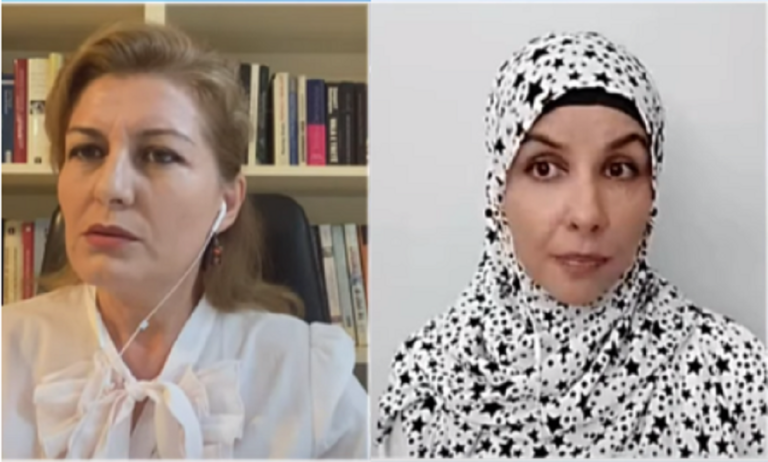 Përplasen ashpër ish-diplomatja dhe avokatja: Shamia përfaqëson nënshtrimin e grave