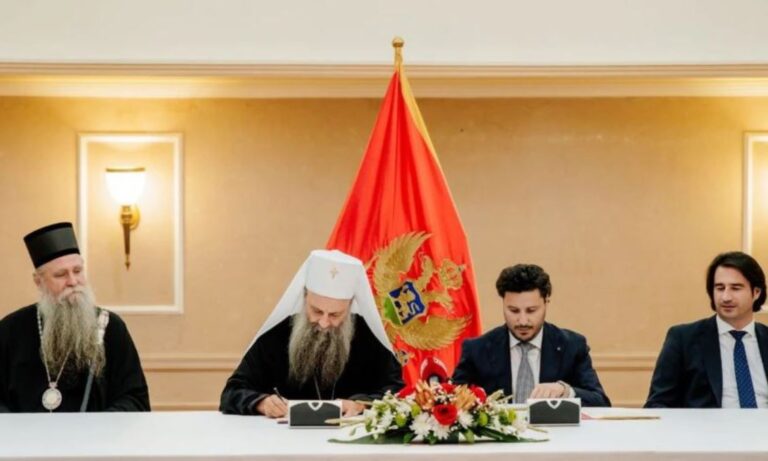 Mali i Zi nënshkruan marrëveshjen me Kishën Serbe, ja çfarë përfshinë