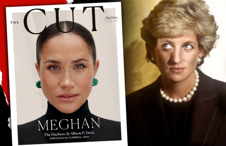 Me stilin e Lady Diana, Meghan Markle shkëlqen në kopertinën e revistës ”The Cut”