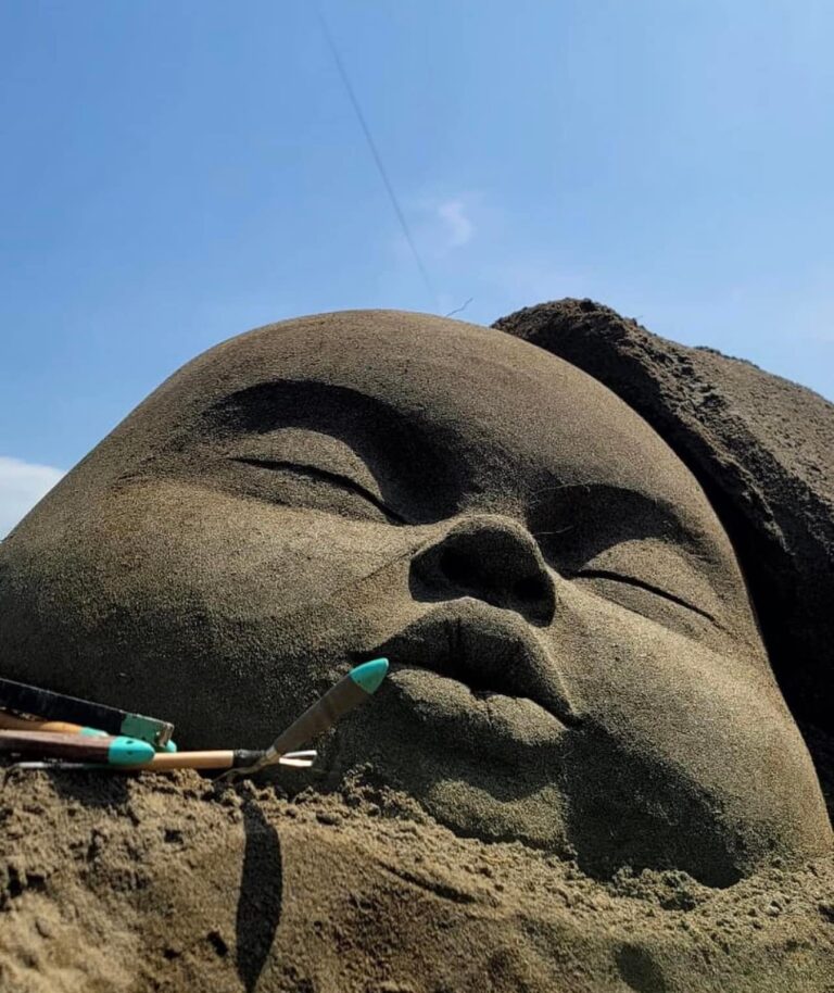 Festivali i parë i skulpturës në rërë “LAS Festival” në Velipojë, foto të mrekullueshme