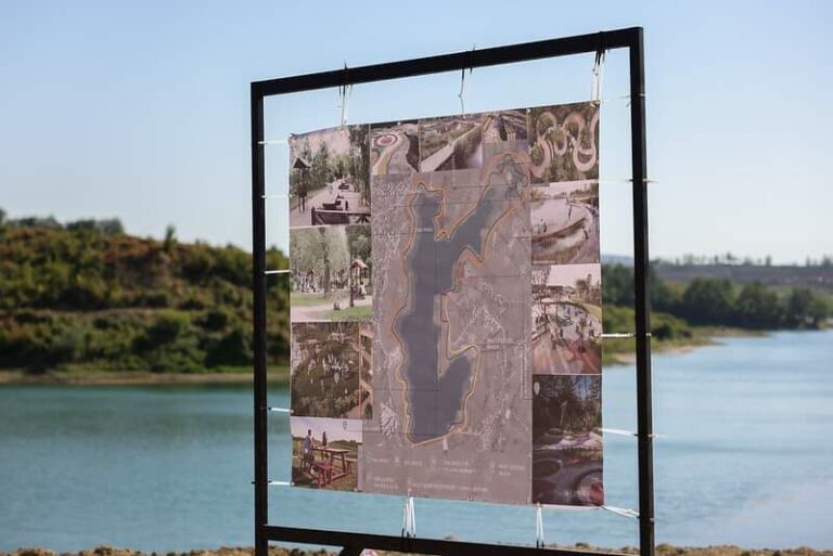Veliaj inspekton punën për transformimin e Parkut të Liqenit të Farkës