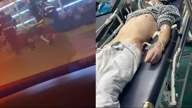 VIDEO/ Efektivët sillen dhunshëm me Lear Kurtin, vonuan edhe dërgimin në spital