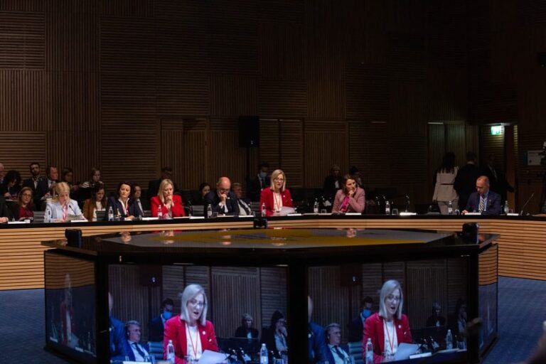 Samiti Parlamentar i Platformës Ndërkombëtare për Krimenë, Lindita Nikolla: Shqipëria u sulmua për shkak të angazhimit kundër agresionit ushtarak të Rusisë