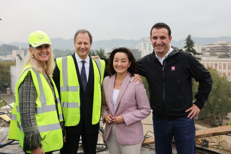 Veliaj, Yuri Kim dhe kreu i Bordit të AADF-së te Piramida: Po investojmë për punët e së ardhmes