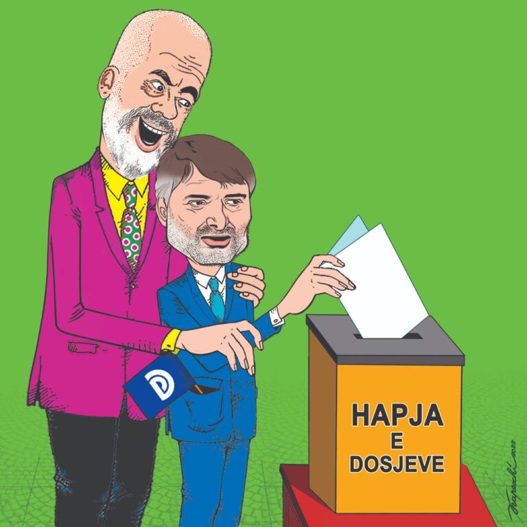 Votim i pavarur? Karikatura hit për hapjen e dosjeve