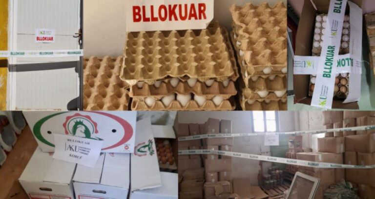 AKU vendos 21 milionë lekë gjoba në Korçë, bllokohen 20,000 kokrra vezë